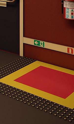 Demarcação de piso para hidrantes Demarcação de piso para hidrantes