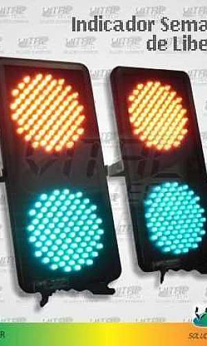 Indicador semaforico para estacionamento Indicador semaforico para estacionamento