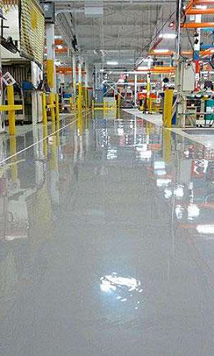 Tinta epóxi autonivelante Tinta epóxi autonivelante